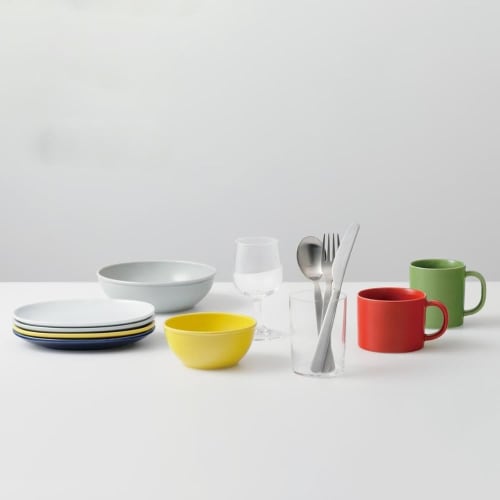 Saikaitoki Hasami Ware Common Plate, Navy Blue, Approx. 15cm Diameter, Microwave and Dishwasher Safe, Made in Japan, 13205