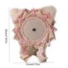 Lacework Cute Badge Holder Kawaii Badge Decoration Tray Anime Pins Display Base  Badge Organizer