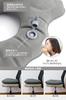 Adelphos Donut Cushion for Air Air Seat AIR8 Hemorrhoids, Postpartum, Tailbone, Cushion, Mat, Air, Chair, Wheelchair, Car, Cushion, Cushion, (Gray)