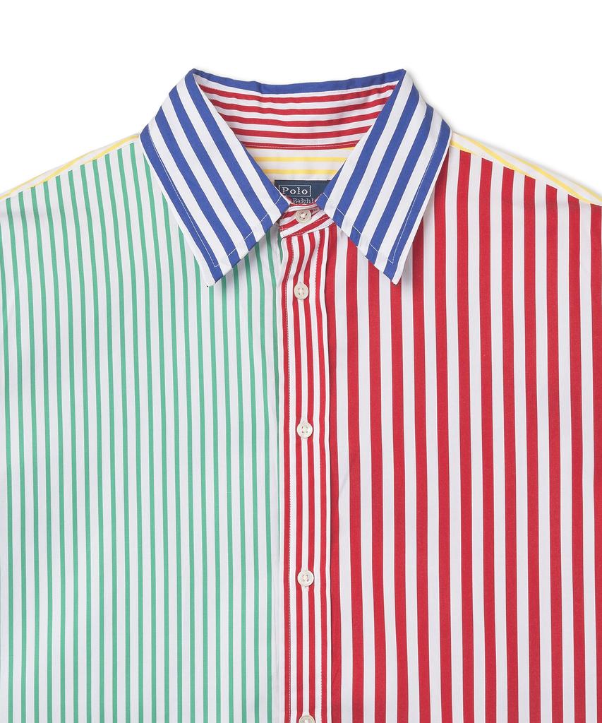 POLO RALPH LAUREN W Striped Cotton Twill Shirt - Multi