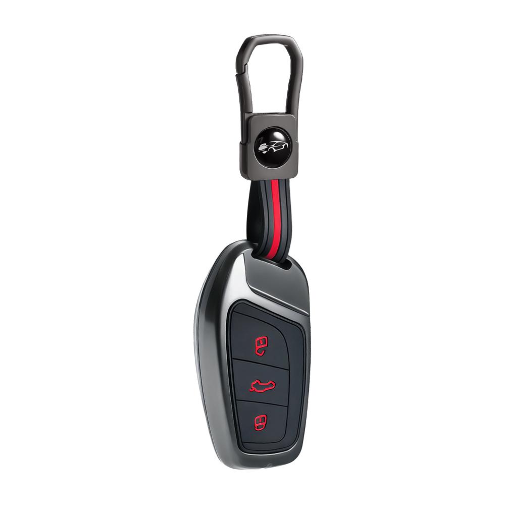 

Zinc Alloy Key Case Cover For MG4 MG5 MG6 Mg3 Mg7 MG ZS EV HS EHS ZX GT Roewe RX3 RX8 ERX5 RX5 I6 I5 Car Accessories красный