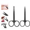 Stainless Steel Small Nail Tools Eyebrow Nose Hair Scissors Cut Manicure Facial Trimming Tweezer Makeup Beauty Tool