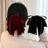 Velvet Bow Claw Clip for Women - Elegant and Sweet Hair Accessory 2025