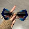 Anti Blue Light Cat Eyeglasses Irregular Shape Streetwear Decor Eyewear Optical Eyeglasses  Gift