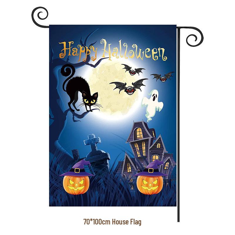 Halloween Garden Flag - New Cross-Border Design