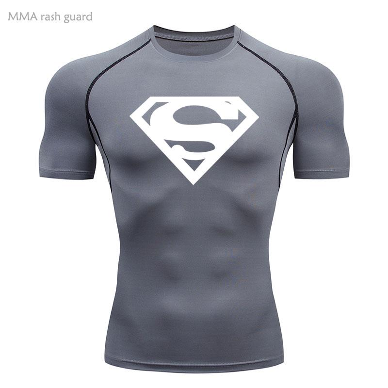 Sports Compression Shirt Men's T-Shirt Short Sleeve