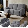 1/2/3Seater Recliner Sofa Covers For Living Room Non-Slip Armchair Slipcover Stretch Spandex Recliner Cover Furniture Protect