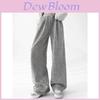Snow Felt Wide Leg Pants For Women With Pockets And High Waist For Casual Lounge Wear