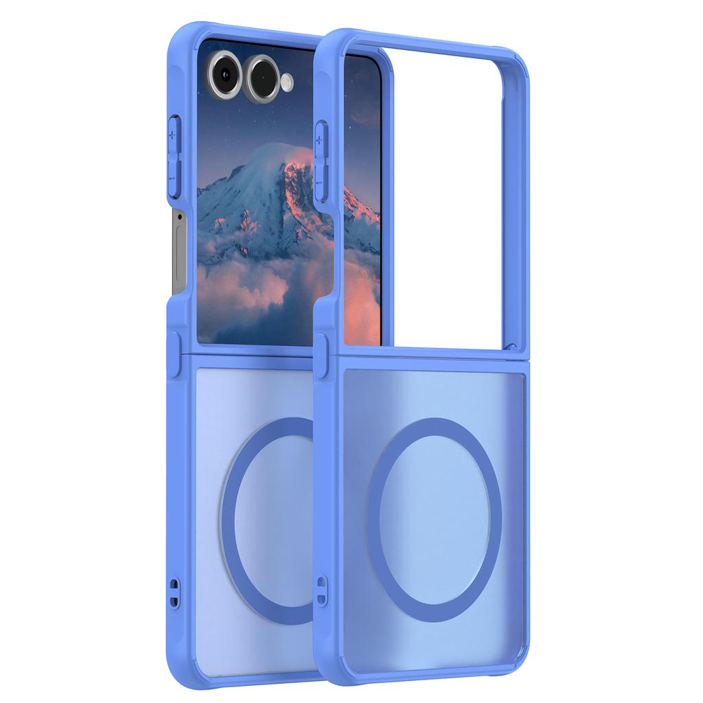 Samsung Galaxy Z Flip 7 Phone Case,Magnetic Shockproof Phone Case,Bumper Hybrid Cover for Samsung Galaxy Z Flip 7