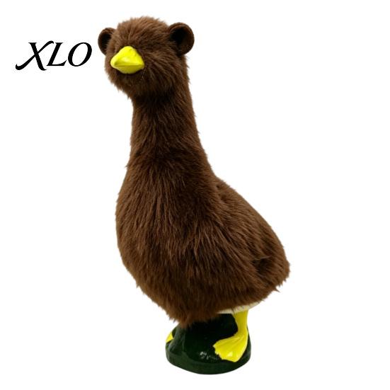 Holiday Goose Costume for Porch Animal Clothing 23 Inch Goose, Decorative Outfit, Creative Clothes Windowsill Yard And Garden, Seasonal Lawn Ornament