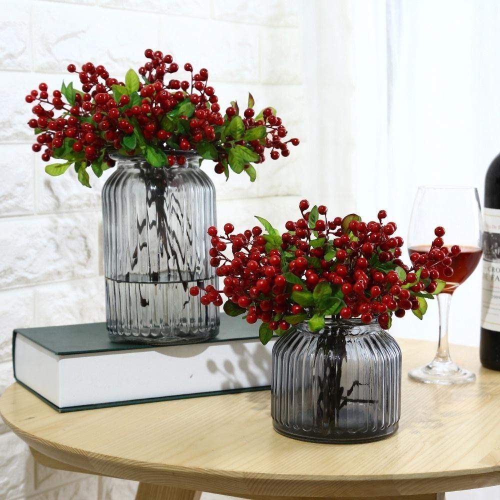 Wedding Decoration Artificial Berries Simulation Flowers Fruits Home Decoration Artificial Plants Accessories Small Tools