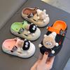 Summer Children's Clogs Boys and Girls Non-Slip Soft Cushion Parent-Child Big Kids Closed-Toe Breathable Kids Beach Sandals