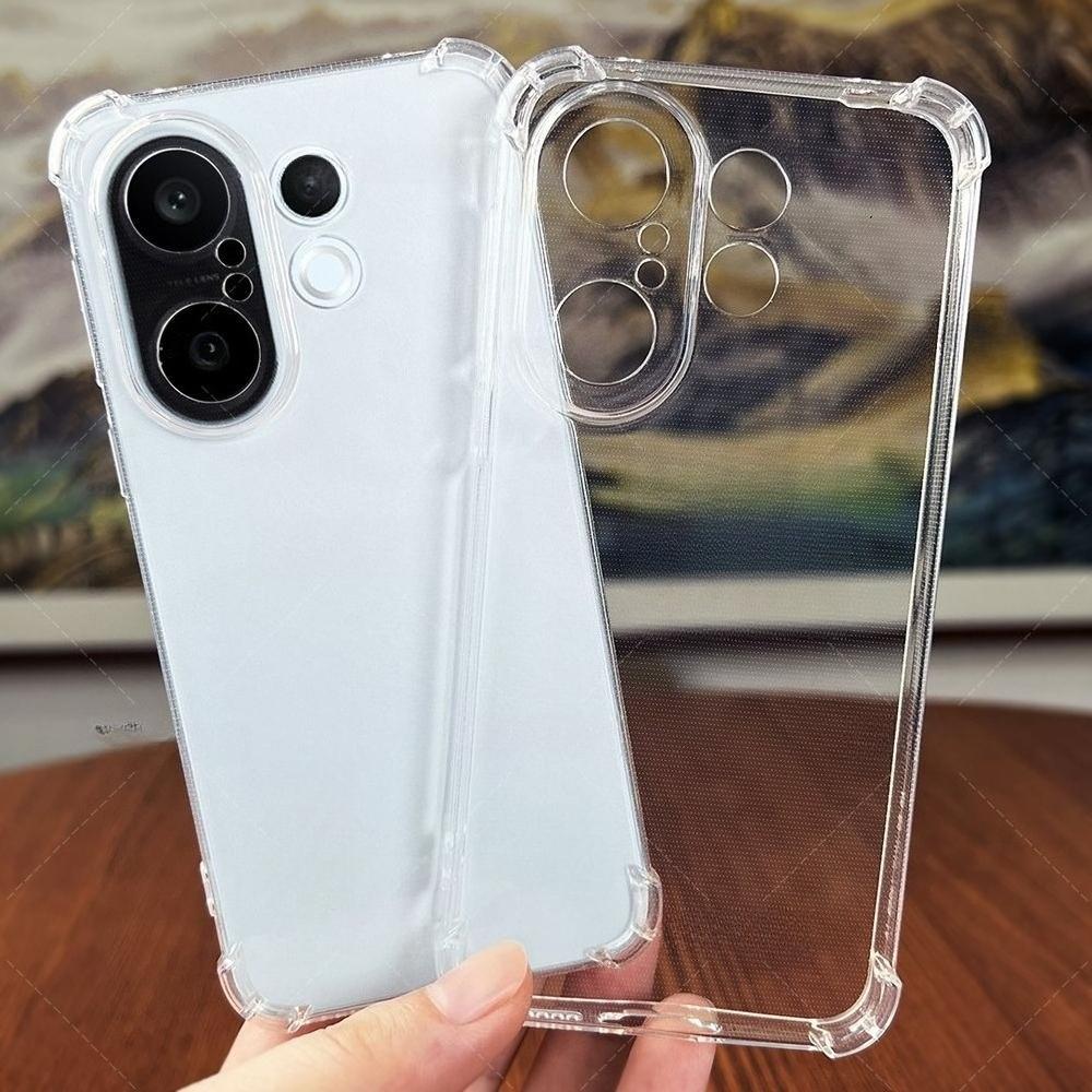 For VIVO X200 FE Case New Simple Clear Anti Fingerprint Non-slip Soft Protection Cover For VIVO X200 FE Shell Shockproof Bumper