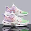 Guochao Ultra-light Mesh Breathable Luminous Trend Basketball Shoes Men's and Women's Versatile Shock-absorbing Wear-resistant Non-slip Casual Sports