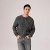 Levis 3D Twisted Flower Comfortable Skin-Friendly Simple Solid Color Versatile Lazy Style Knitted Sweater Unisex sweater 0058W-0002