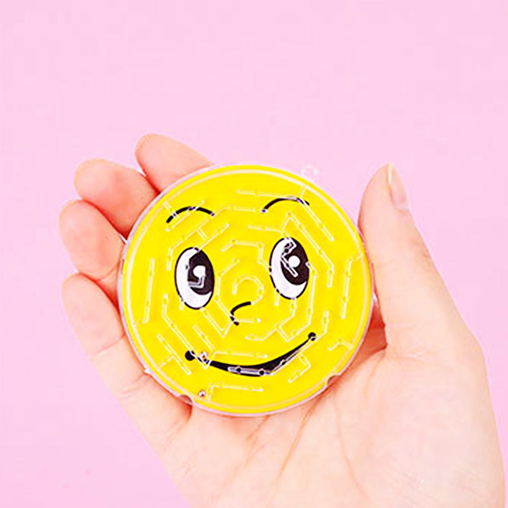 12/30Pcs Round Smiling Face Beads Maze Toy Boys And Girls Birthday Party Baby Gift Giving Gifts Pinata Filler Christmas Prizes