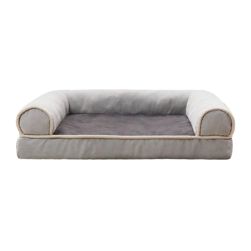 Dog Puppy Bed Rectangular Base Detachable Cushion Sofa for Small to Medium Pet Creative Pet Bed Cute Nest