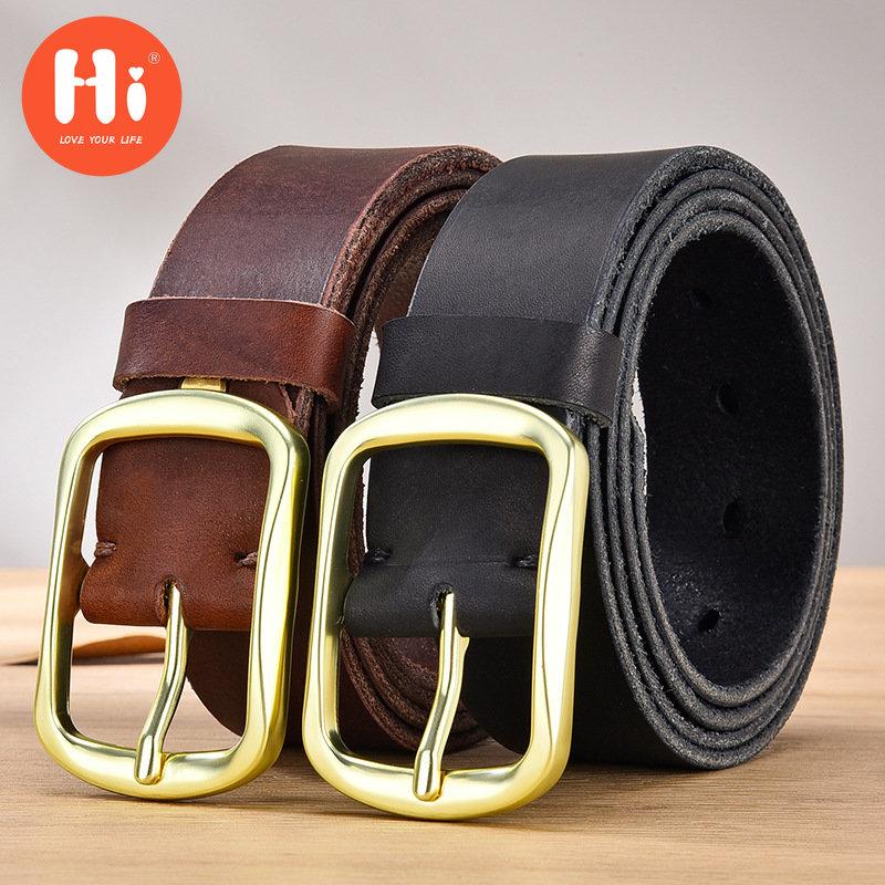 

Привет мужской кожаный ремень Роскошные дизайнерские ремни Мужчины Высокое качество Мужской ремень с металлической пряжкой
