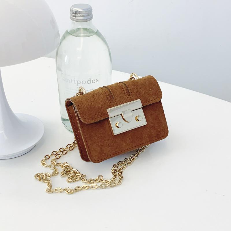 

Мини-сумка для губной помады для женщин, новая модная сумка через плечо для женщин, французская сумка через плечо с цепочкой