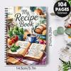 Spiral-Bound My Recipe Kitchen Diary
