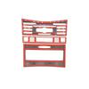 Decorazione Cornice Pannello Pulsanti Controllo CD Climatizzatore Consolle Auto Per Mercedes Benz Classe E W212 2009-2011 Colore Fibra di Carbonio