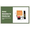 Soccer Referee Flags Kit Accessories Set Whistle Sponge Handle Notebook