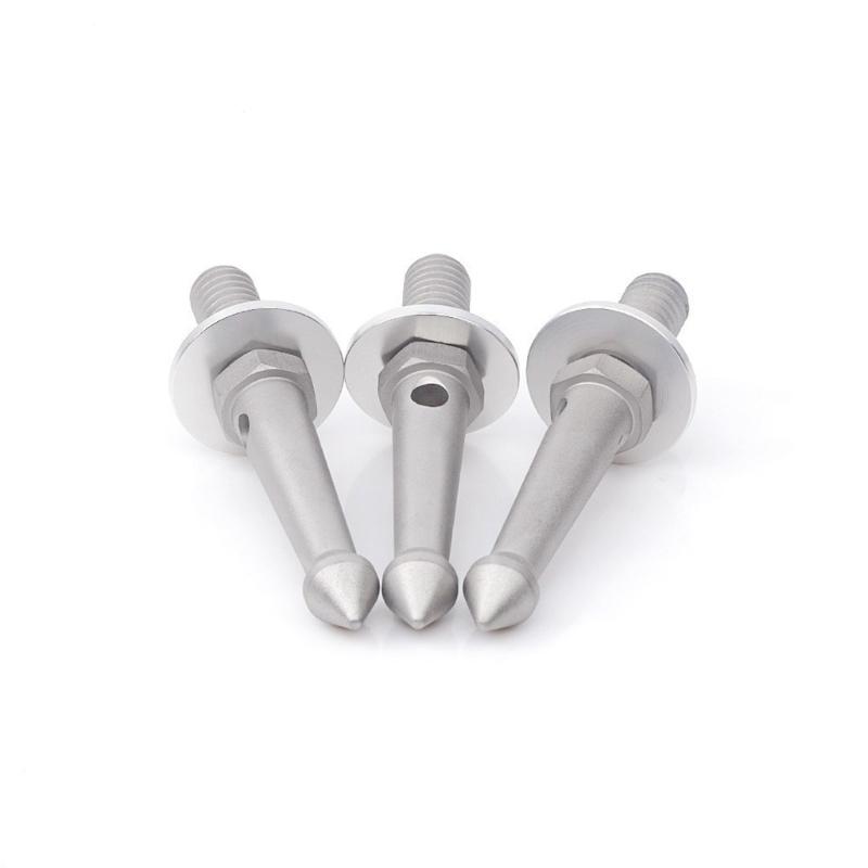 3PCS Stainless Steel Tripods Spikes For Outdoor Stability On Grass Mud And Uneven Terrain Camera Accessories