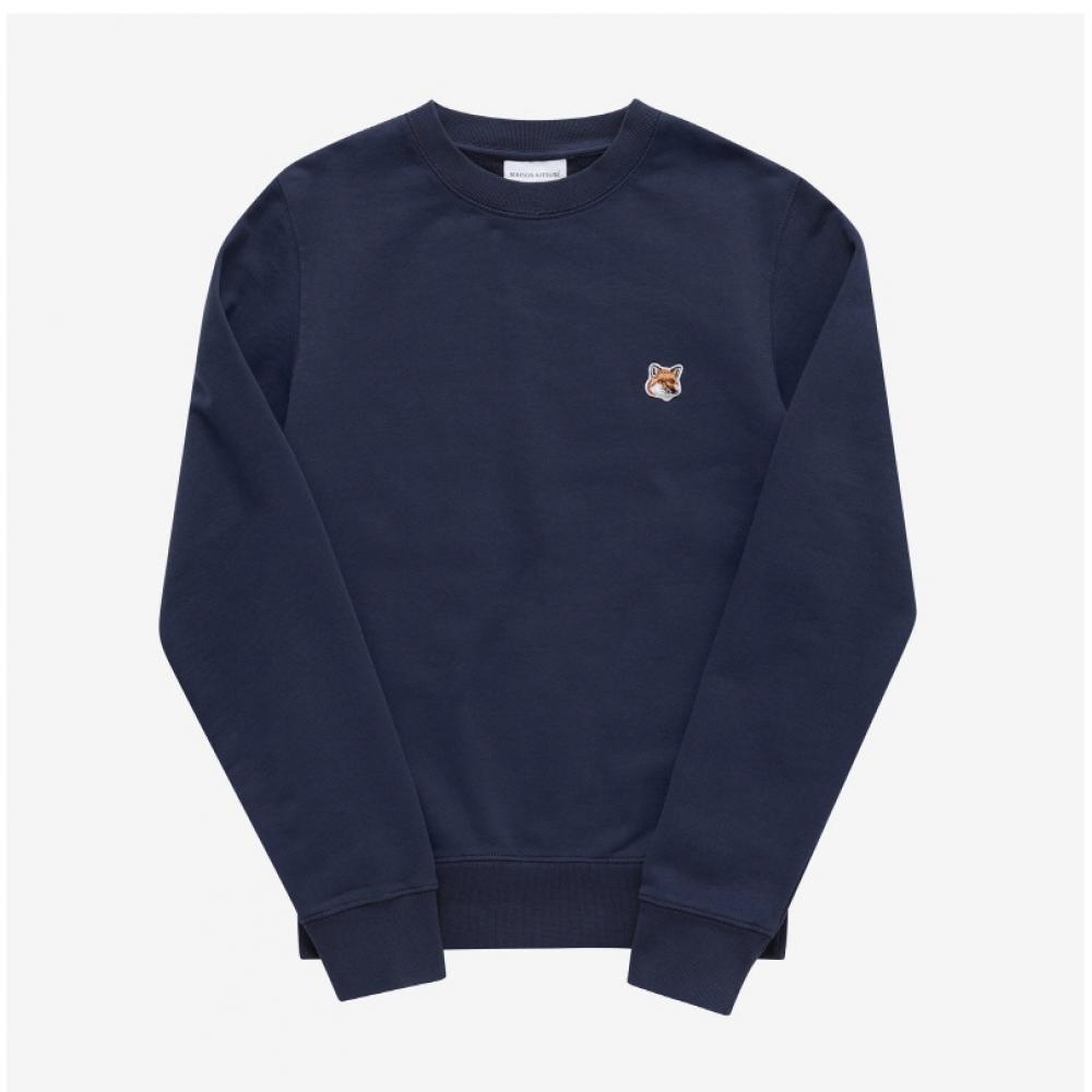 MaiSon KitSune Lm00301km0001 P476 Fox Head Patch Men S SweatShirt