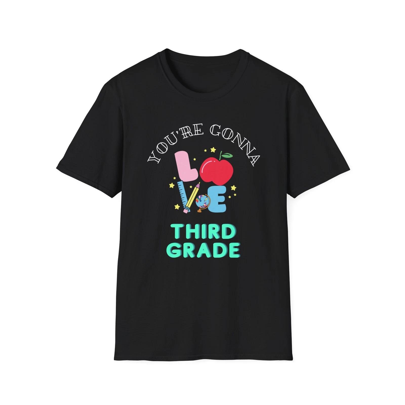 Third Grade Love T shirt, Teacher Gift, Back to School Apparel, Classroom Shirt M