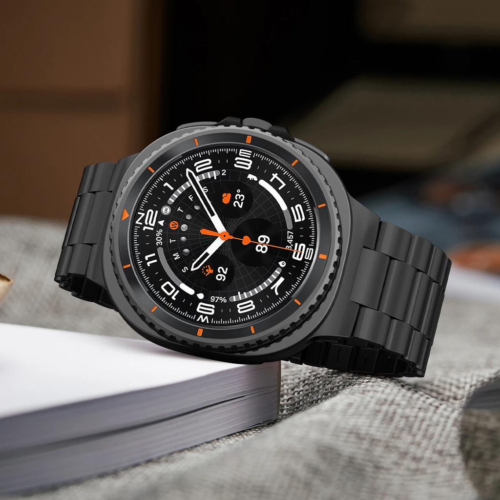 Metal Strap For Samsung Galaxy Watch Ultra 2026 47mm No Gaps Wristband for Samsung Galaxy Watch 8 44mm 40mm/8 Classic 46mm Band