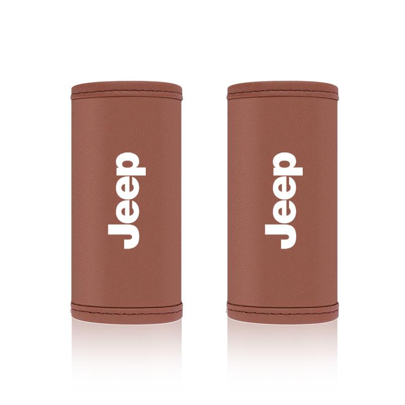 Car Interior Roof Handle Protection Cover Auto Door Pull Hand Brake Handle For JEEP Grand Cherokee WK WK2 KJ KK KL Commander XK Renegade