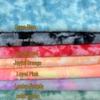 Labubu 3rd Gen Gradient Tie-Dye Plush Toy Bag - Seven-Color Rabbit Fur Fabric