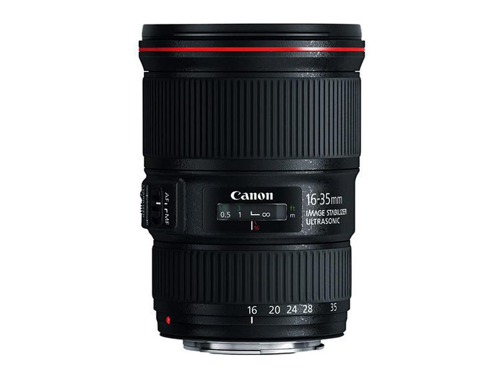 Canon IS USM Zoomobjektiv EF16-35mm f/4L Weitwinkel (Vollformat-kompatibel) EF16-3540LIS