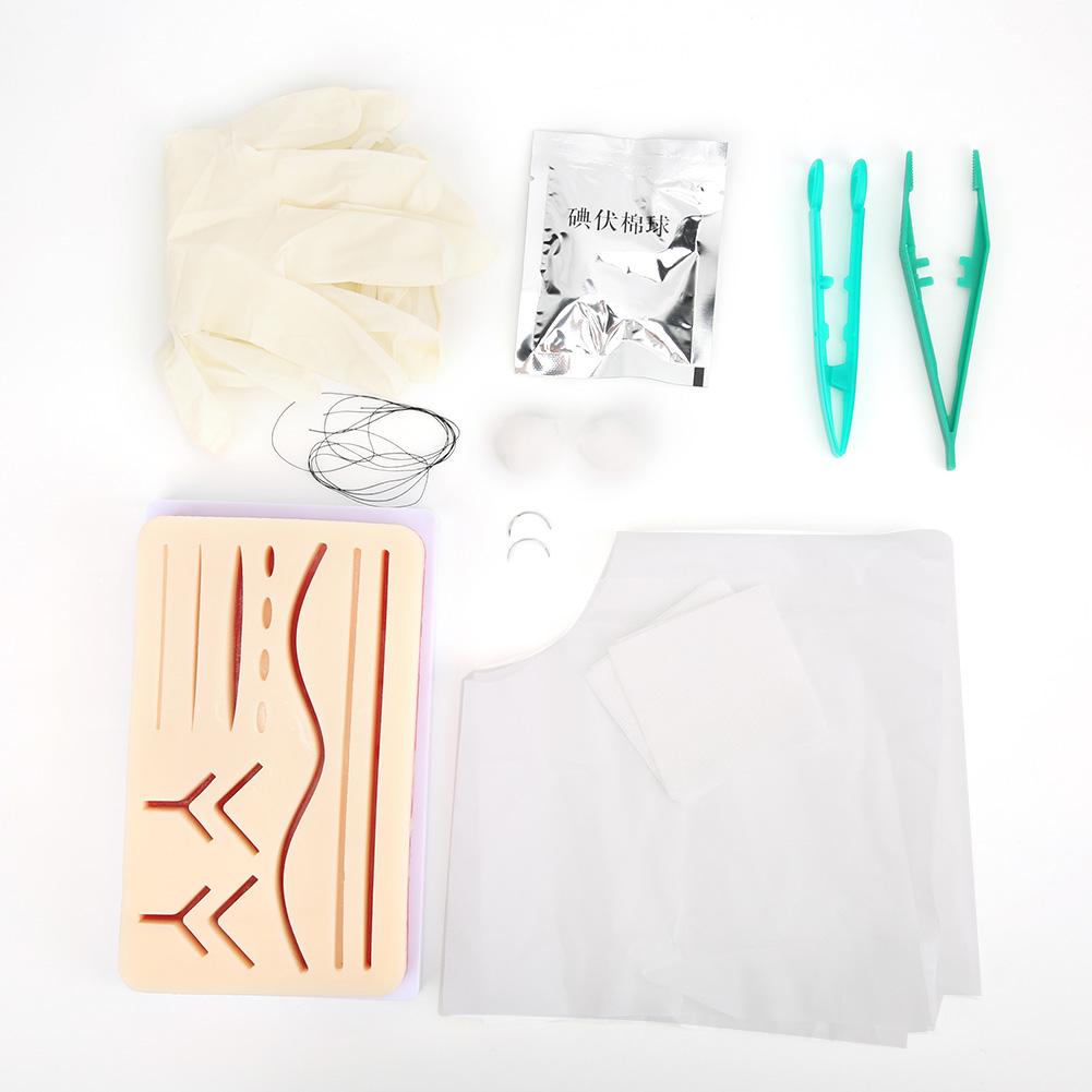 Simulation 3D Training Surgery Suture Medical Practice Silicone Pad Suture Module Teaching Aids