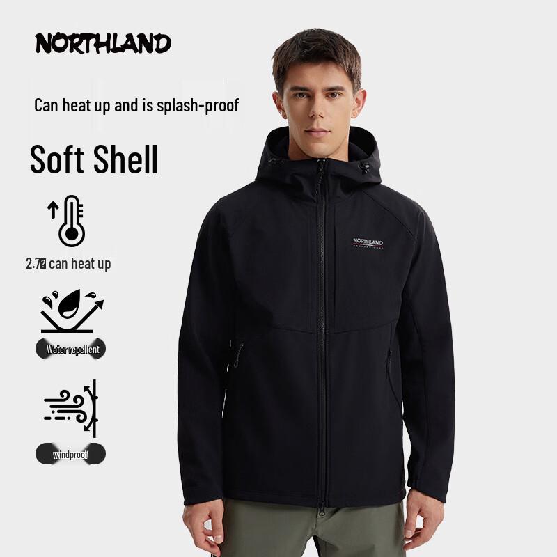 Мужская флисовая куртка софтшелл для активного отдыха Northland 3XL (185)