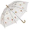 Skater ombrello in vinile ombrello lungo 60cm Bear School UBV1N-A