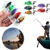 Wobbler Simulation Fish Lures Set Lifelike Bionic Frog Lures Mini Frog Soft Bait Set  Sea Fishing