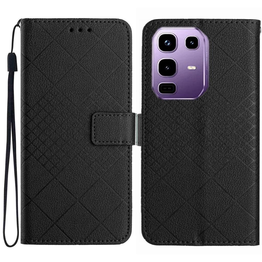 For Infinix Note 50s 5G Case Wallet Imprint PU Leather Flip Folio Phone Cover