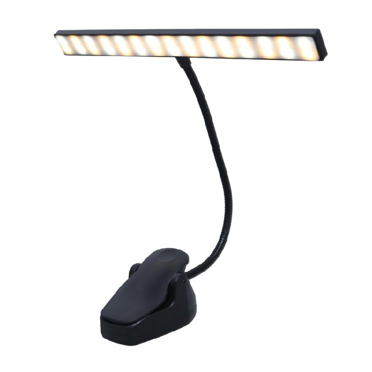 Flexible LED-Klemme mit Touch-Bedienung und 3 Lichtfarben für Homeoffice oder den Außenbereich