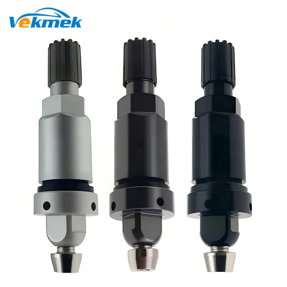 1Pc/4Pcs TPMS Aluminum Tire Valve Stems Service Kit For Tesla Model 3 Y S X Bluetooth Tire Pressure Sensor Replacements Valves Valve Stems 1