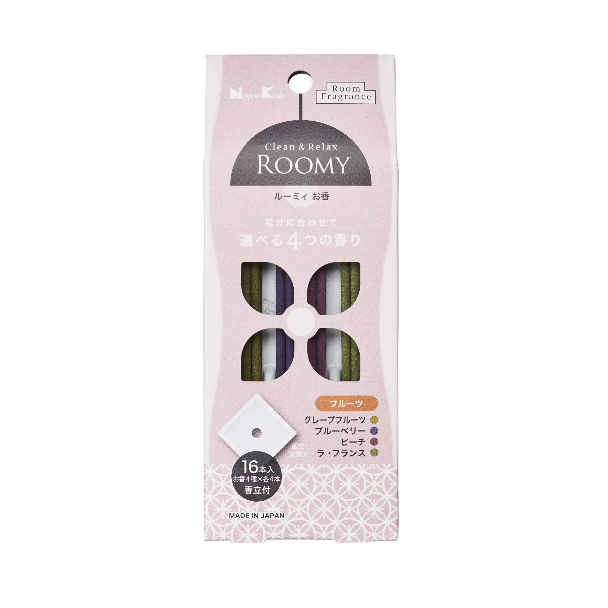 

Nippon Kodo ROOMY Fruit Assortment White Normal C&R белый