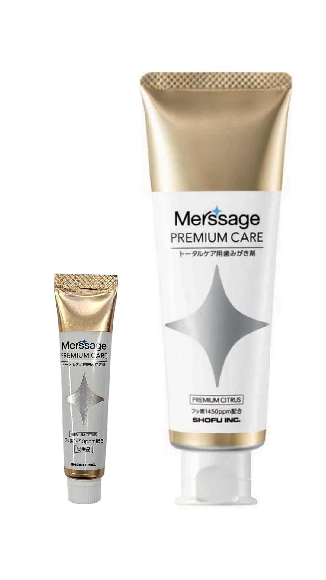 

[Matsukaze] Mersage Premium Care 80g 1450ppm x 1 piece with 10g sample bottle (dental exclusivequasi-drug)