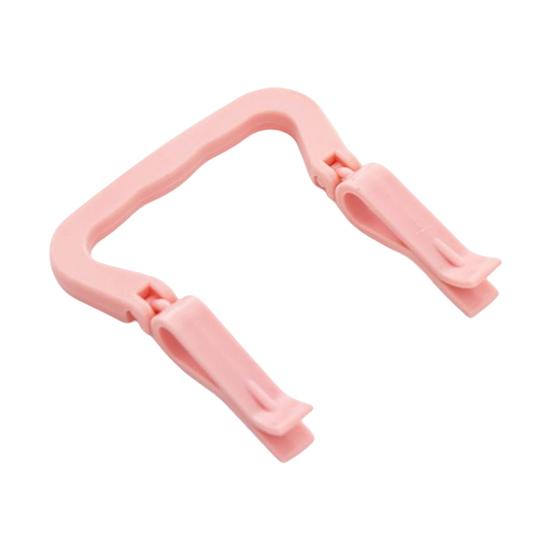 4Pcs Trash Can Clips Anti-Slip Double Clip Design Easy Installation Handle Garbage Bag Trash Fastener Can Barrel Household
