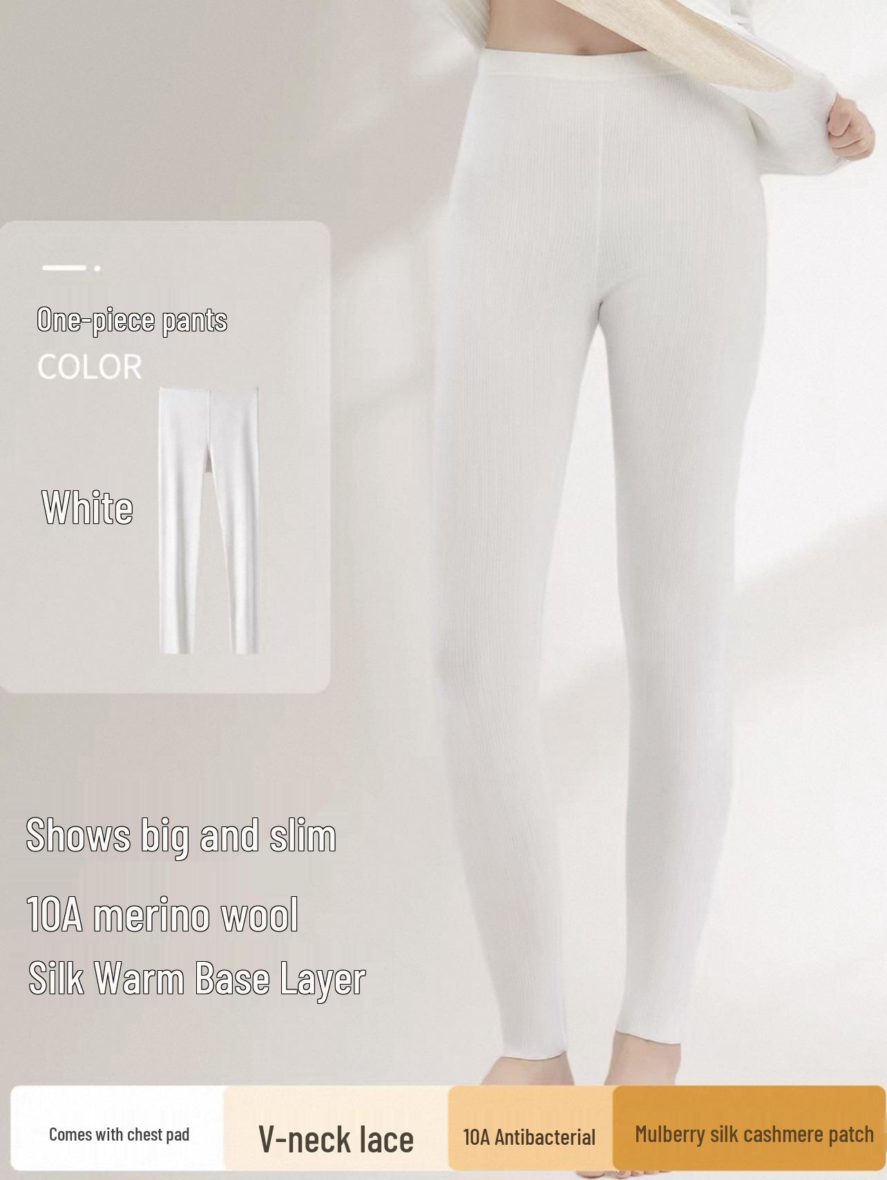 

Женский кашемировый и шелковый кружевной топ с V-образным вырезом и длинными рукавами, облегающий, комплект XL [105-120 jin]