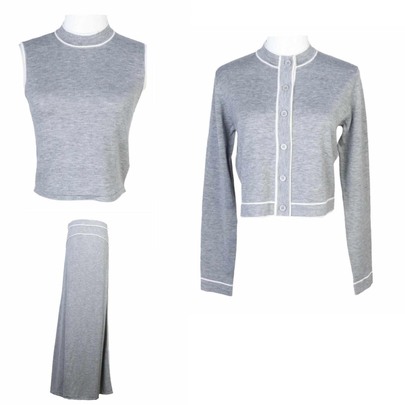 

Zhuoya Women s French Color-Block Slimming Knitted Dress Set with Cardigan Vest - Autumn/Winter Collection. Medium