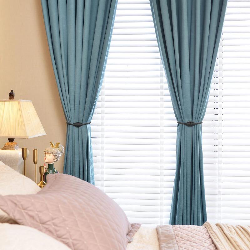 2pcs European Style Conical Shaped Strong Magnetic Curtain Tiebacks for Thin or Heavy Curtains, Suitable for Home, Living Room