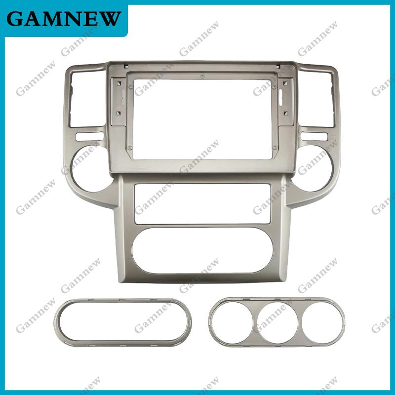 

10-дюймовая автомобильная рамка-переходник для Nissan X-trail Xtrail 2003-2007, комплект панелей для установки Android-радио в приборную панель Only Frame
