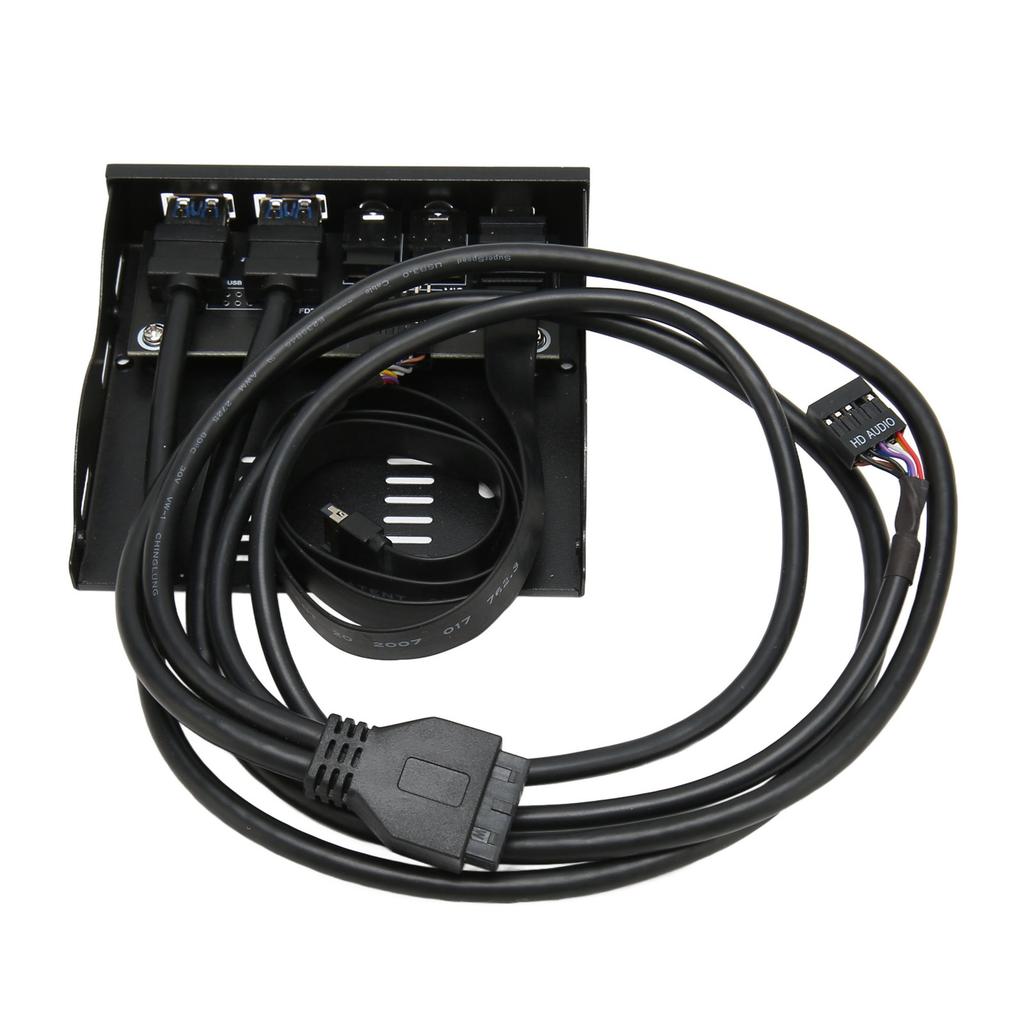 Front Panel USB 3.2 Hub 10Gbps Plug and Play Iron Shell Floppy Disk Reader for Win for Linux