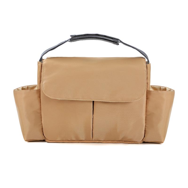 

Waterproof Nylon Multifunctional Stroller Hanging Bag - Large Capacity Baby & Mom Storage Bag верблюд