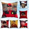 C-Charles Driver L-Leclerc 16 Pillow Case For Sofa Decor Car Office Room Printing Cushion Cover Decorations and Protector